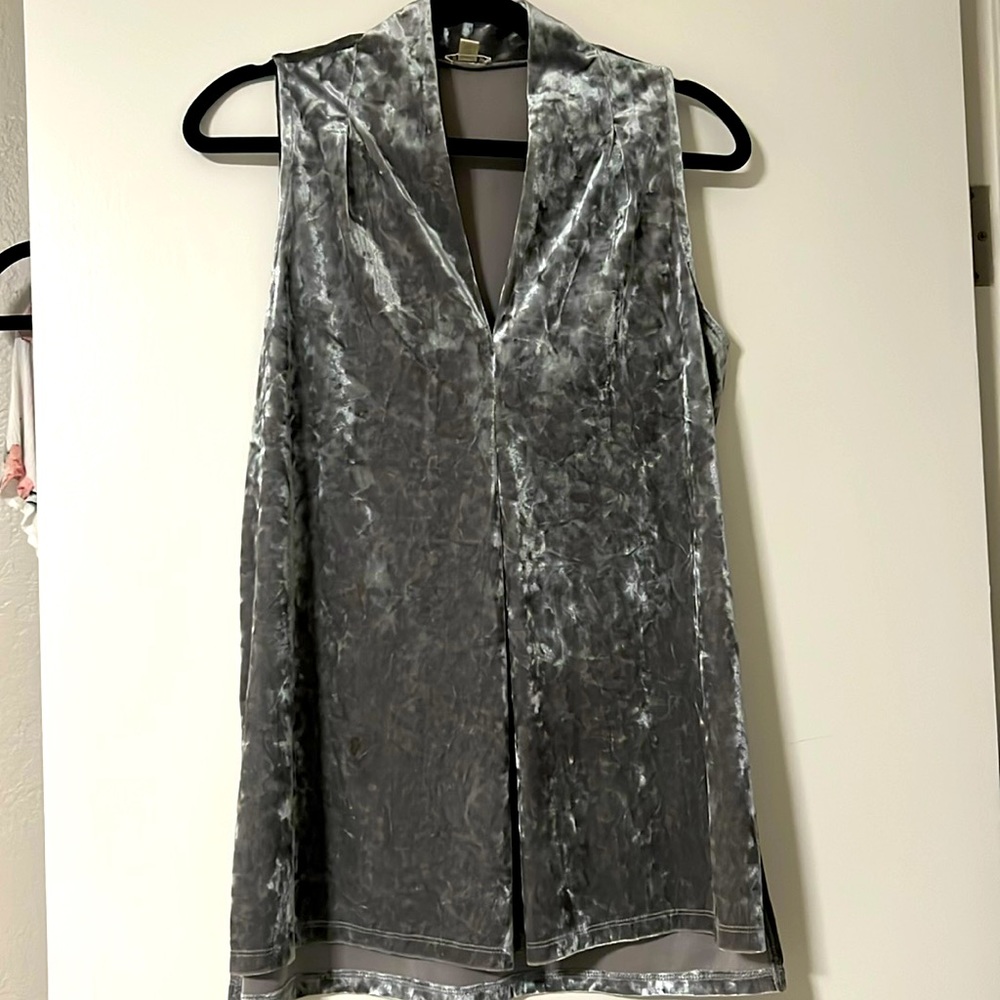 Velvet blouse size M